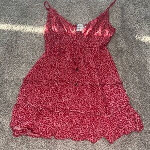 Hello Molly Red Mini Dress